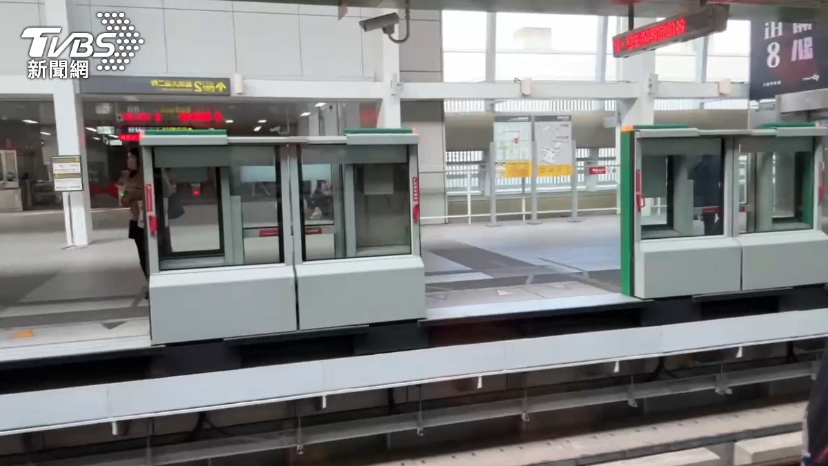 台中捷運突卡住!車廂一度關燈20分鐘 中捷證實:號誌異常