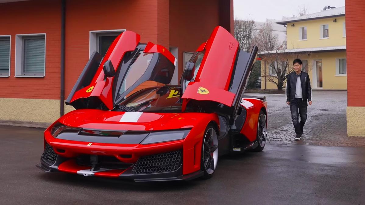 胡漢龑點名的目標，正是近期由藝人林志穎入手的Ferrari F80。（圖／Ferrari提供）