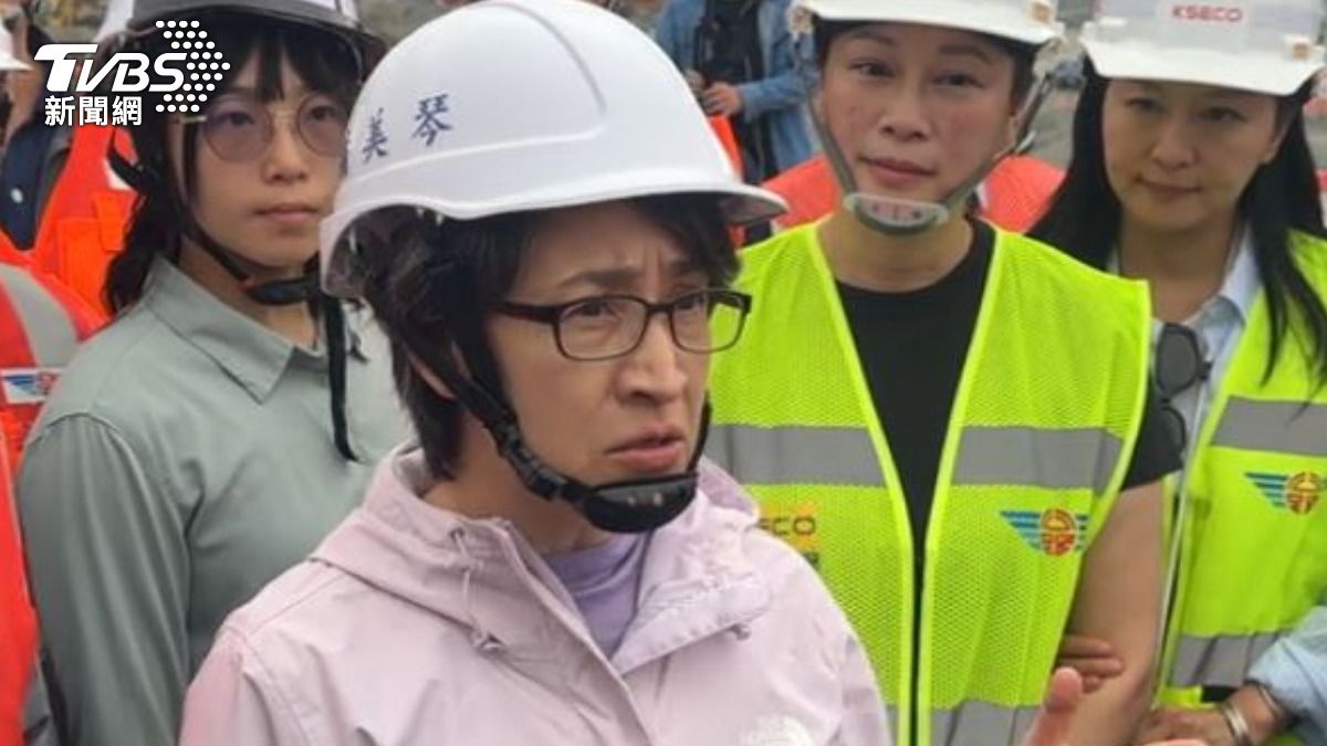 副總統蕭美琴。（圖／TVBS）