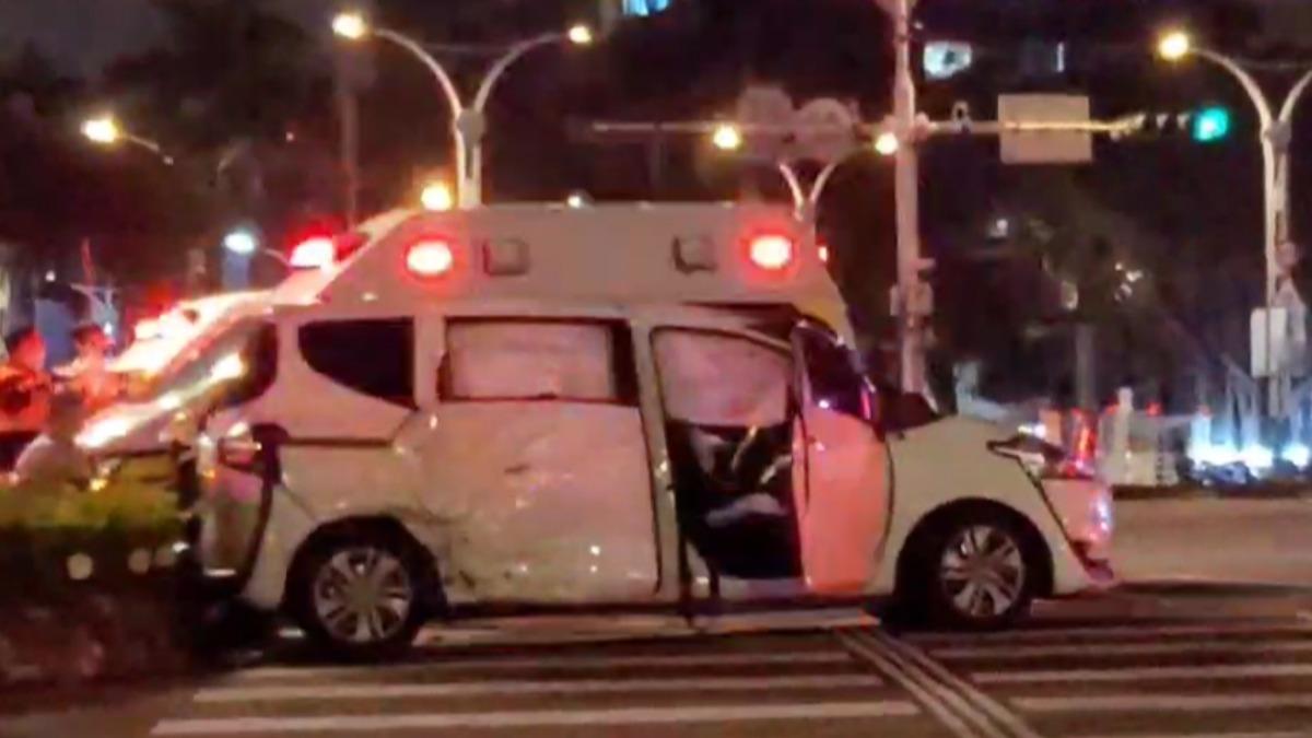 監察院前車禍！BMW闖紅燈衝撞計程車　5乘客全掛彩傷勢曝光