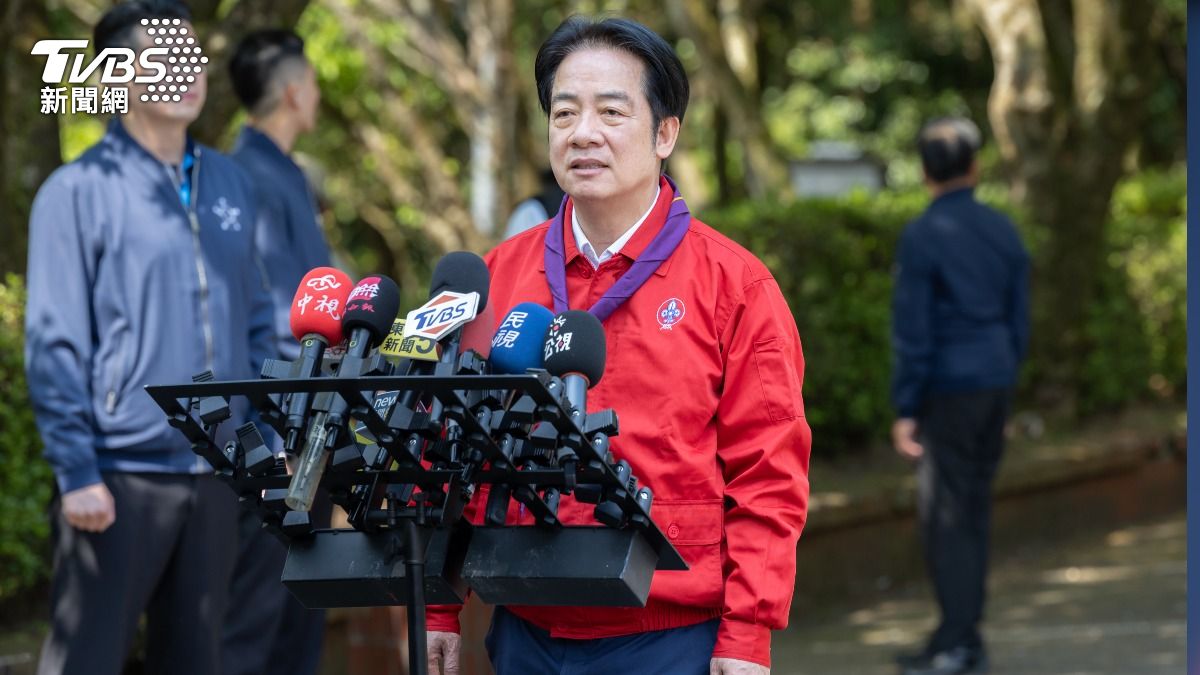 總統賴清德解釋,非核家園目標在去年核三停機時已達標。(圖/TVBS)