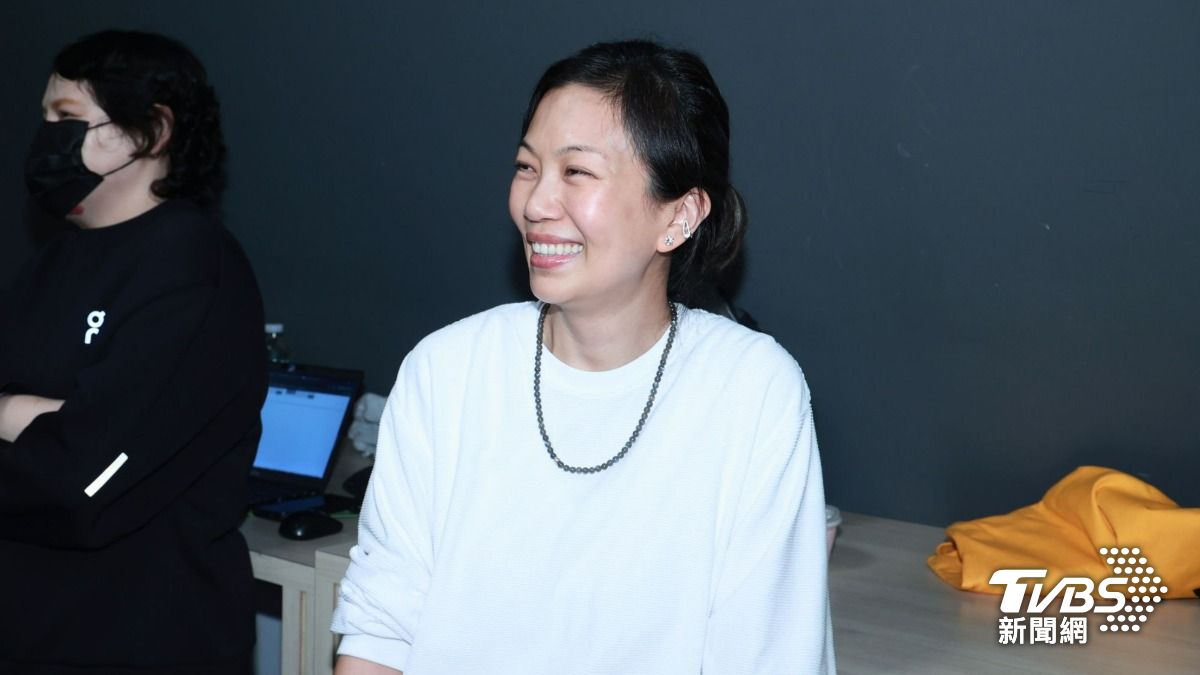 蕭敬騰老婆Summer愛相隨。(圖/趙世平攝)