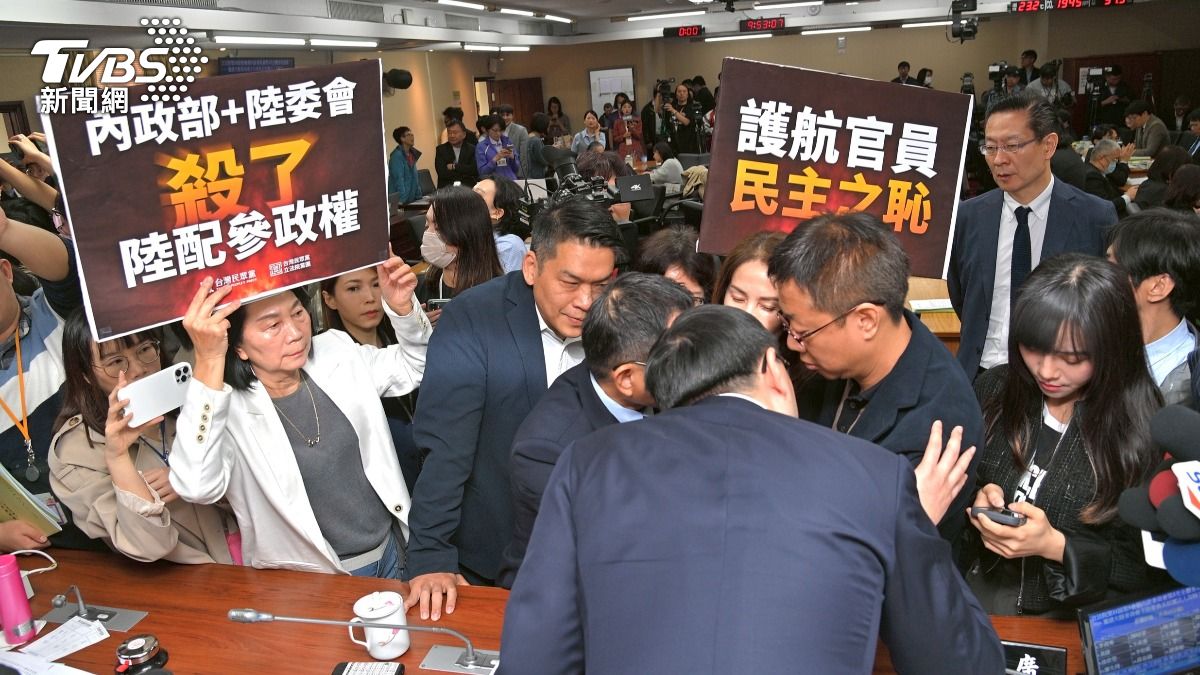 李貞秀今出招2白委陪同「聯合質詢」 引綠委激烈抗議吵成一團