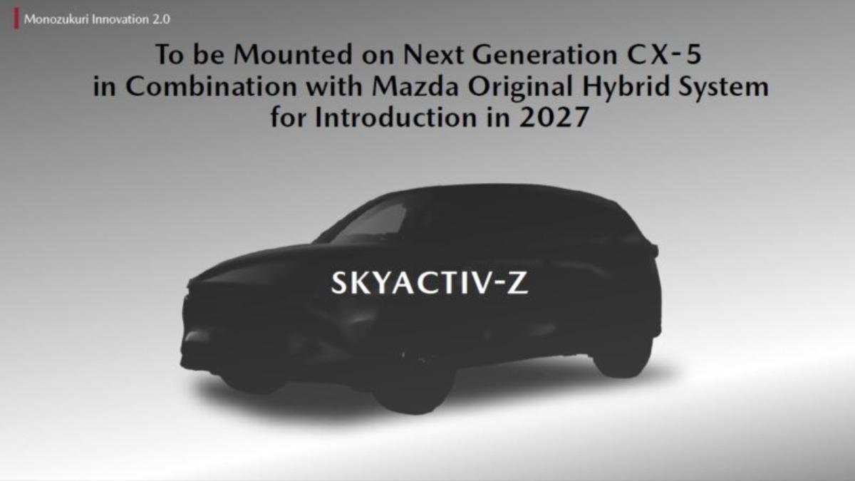 下一代CX-5將會搭載Skyactiv-Z新引擎。(圖/Mazda提供)