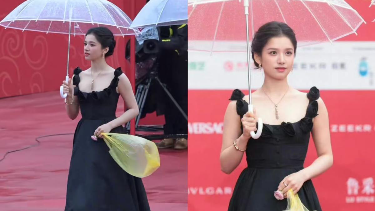 巴黎世家「黃色塑膠袋」要價5萬7？　張婧儀拎上紅毯真相反轉