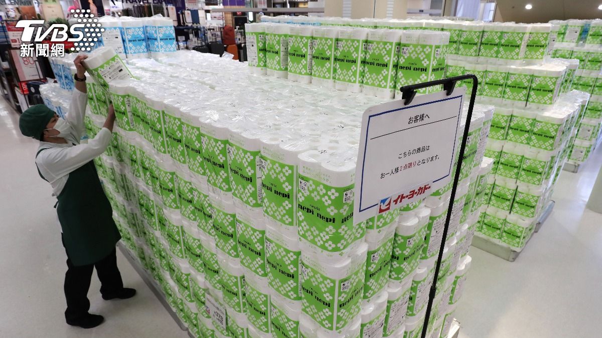 衛生紙之亂2.0?日人憂戰爭引發囤貨潮 政府急籲冷靜