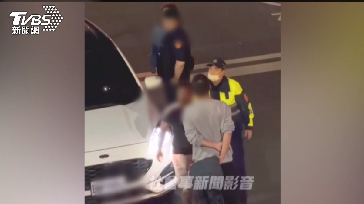分手還被當司機!醉男捶車辱罵遭法辦。(圖/社會事新聞影音)