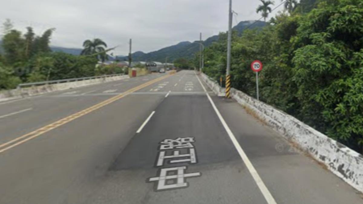 約1.2公里前,道路限速70公里。(圖/翻攝自Google Maps)