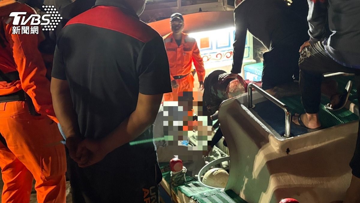 男子捕魚後失蹤，被救起已成冰冷遺體。（圖／TVBS）
