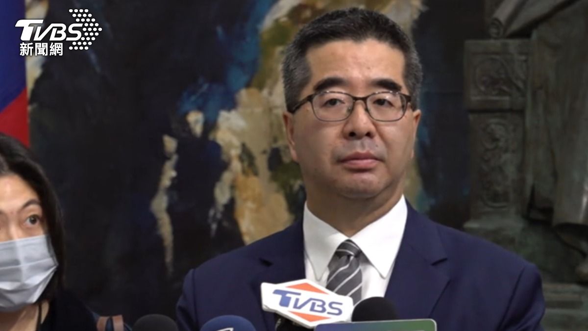 國民黨副主席蕭旭岑辭去馬辦職務,呼籲不該親痛仇快。(圖/TVBS)
