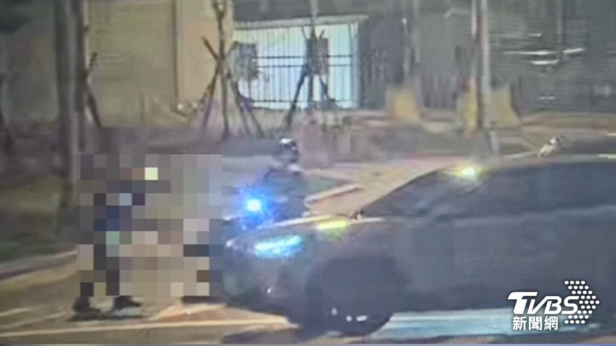 北投承德路七段路口發生行車糾紛。(圖/TVBS)