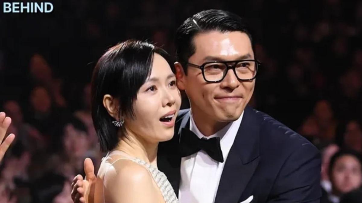 玄彬(右)。(圖/翻攝自bluedragonawards IG)
