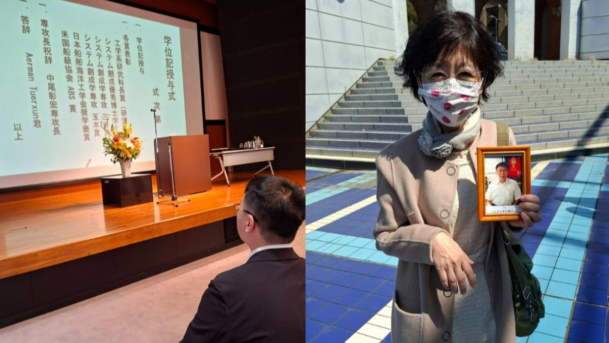 柯文哲缺席兒畢典 陳佩琪持「阿北照片」飛日本