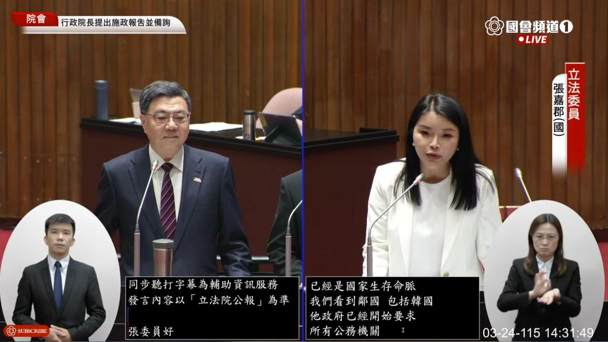 油價飆升壓力來了!卓榮泰喊「我先做起」 公務車出動盡量精簡