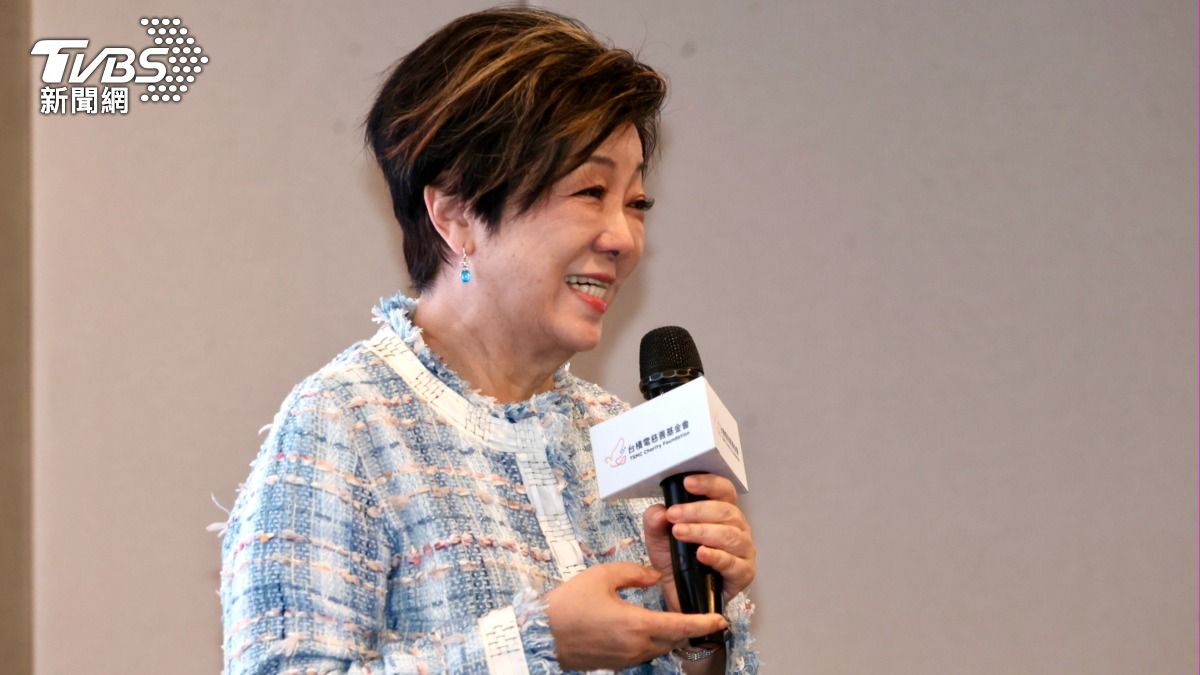 台積電慈善基金會董事長張淑芬。(圖/華子琛攝)