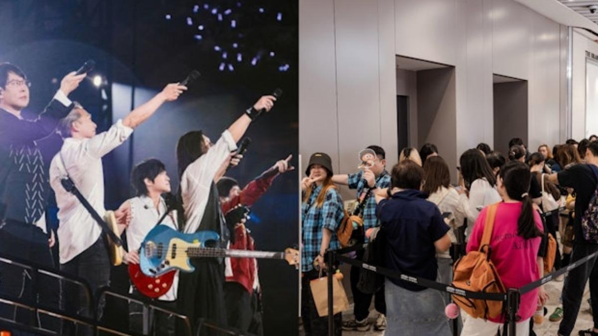 五月天香港演唱會首場取消!上千五迷「改聽免費彩排」嗨爆
