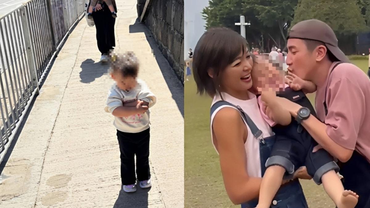 模範夫妻小女兒「抱胸鬧脾氣」!爸爸曝原因 網:被融化