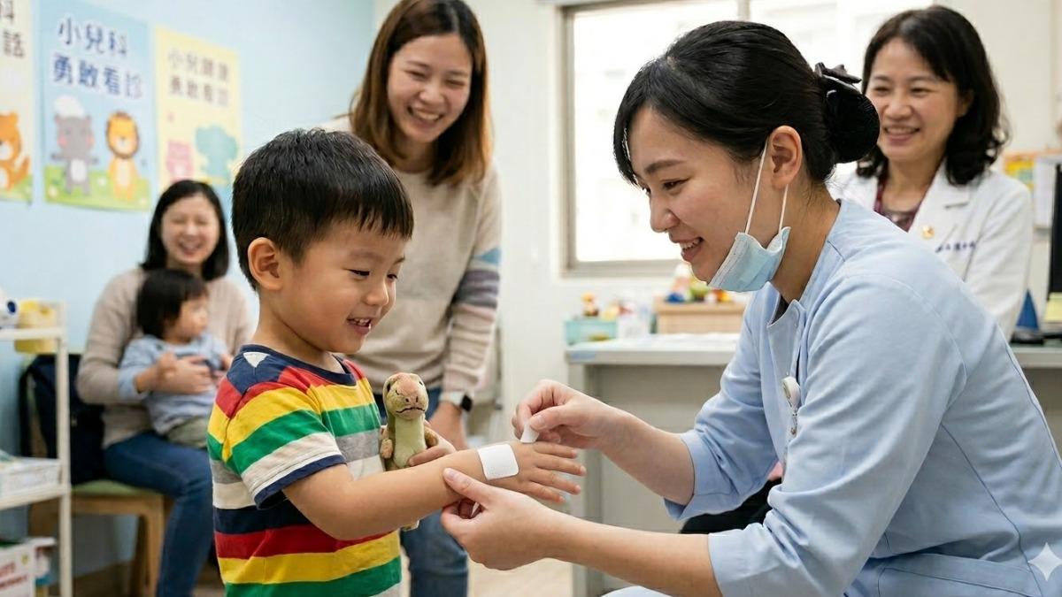 男童看診沒貼紙不走!護理師「1招」秒解 網讚爆:儀式感