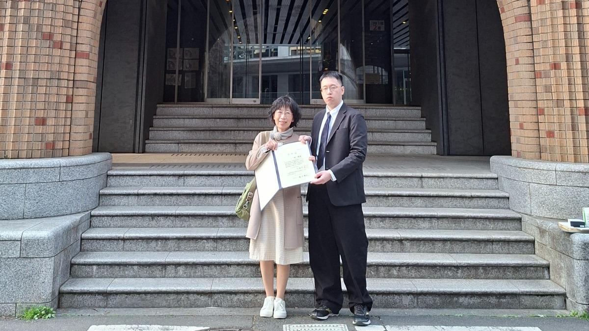 柯文哲宣判前夕!陳佩琪赴東京探兒畢業 喊「全家永遠在一起」