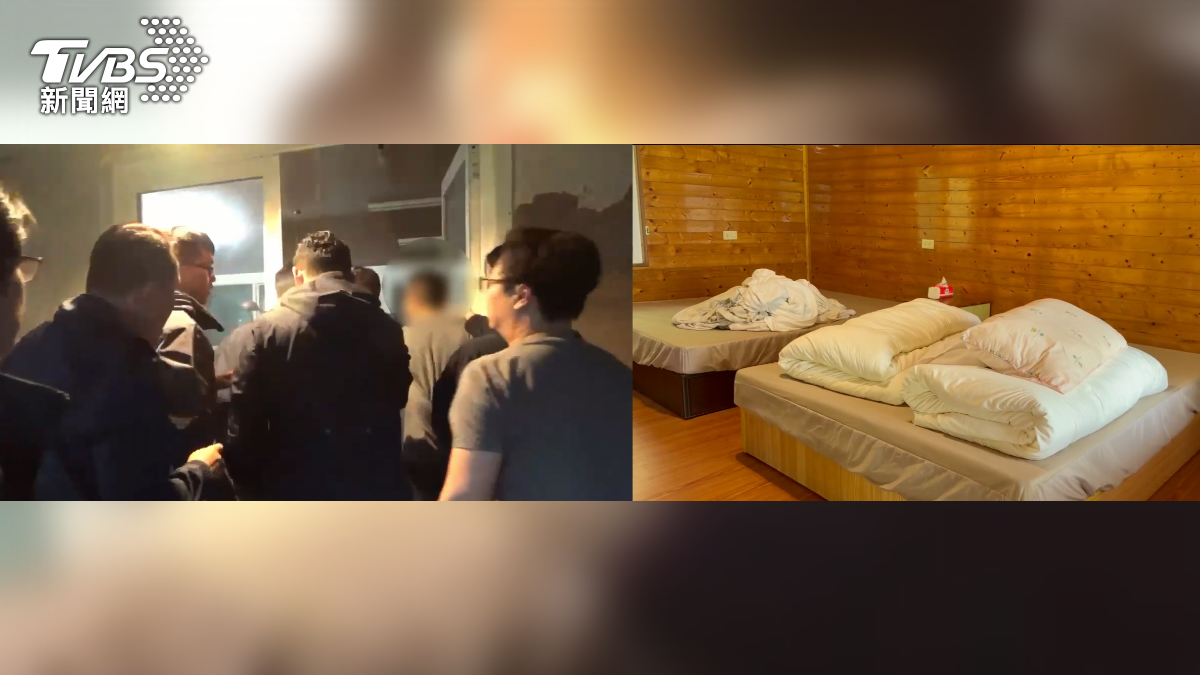 自稱(陳董)的徐漢說是要來養病，讓業者心軟同意收留，當日警方大陣仗圍捕，民宿業者也嚇壞了，一度以為是討債集團，根本不知眼前房客就是徐漢（圖／TVBS）