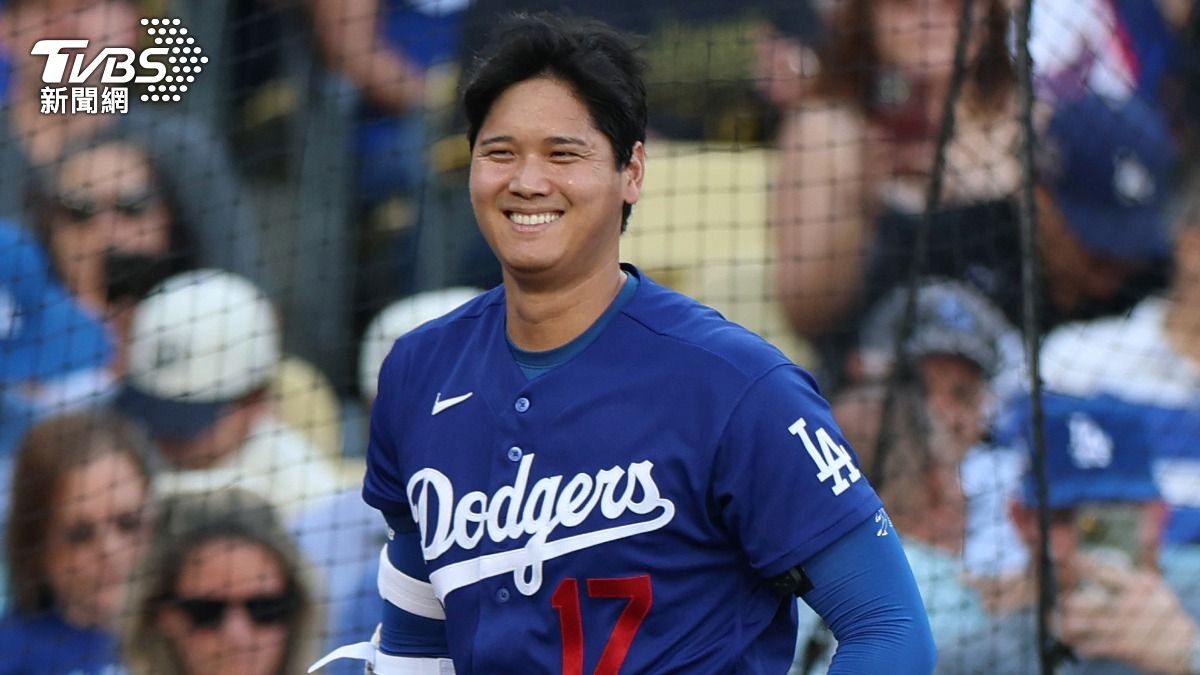 道奇隊球星大谷翔平。（圖／達志影像美聯社）