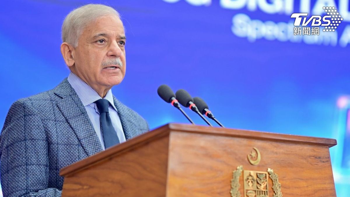 巴基斯坦總理夏立夫證實提供和談場所的提議。(圖/Facebook Mian Shehbaz Sharif)