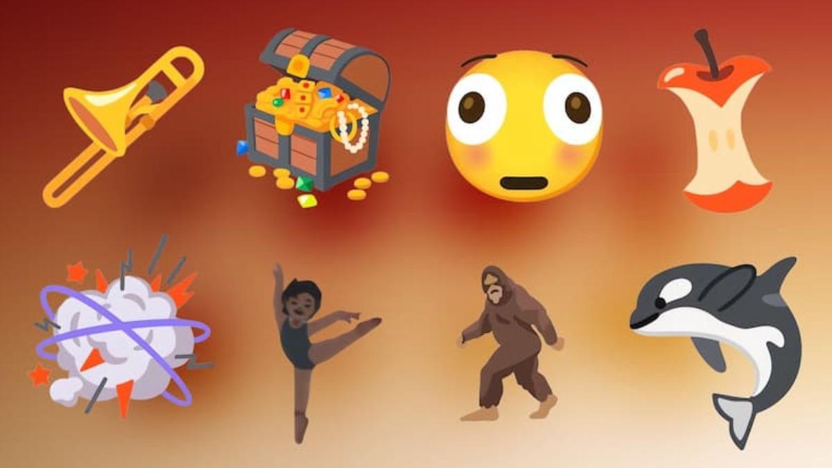 新增8款全新emoji。(圖/翻攝自APPLE)