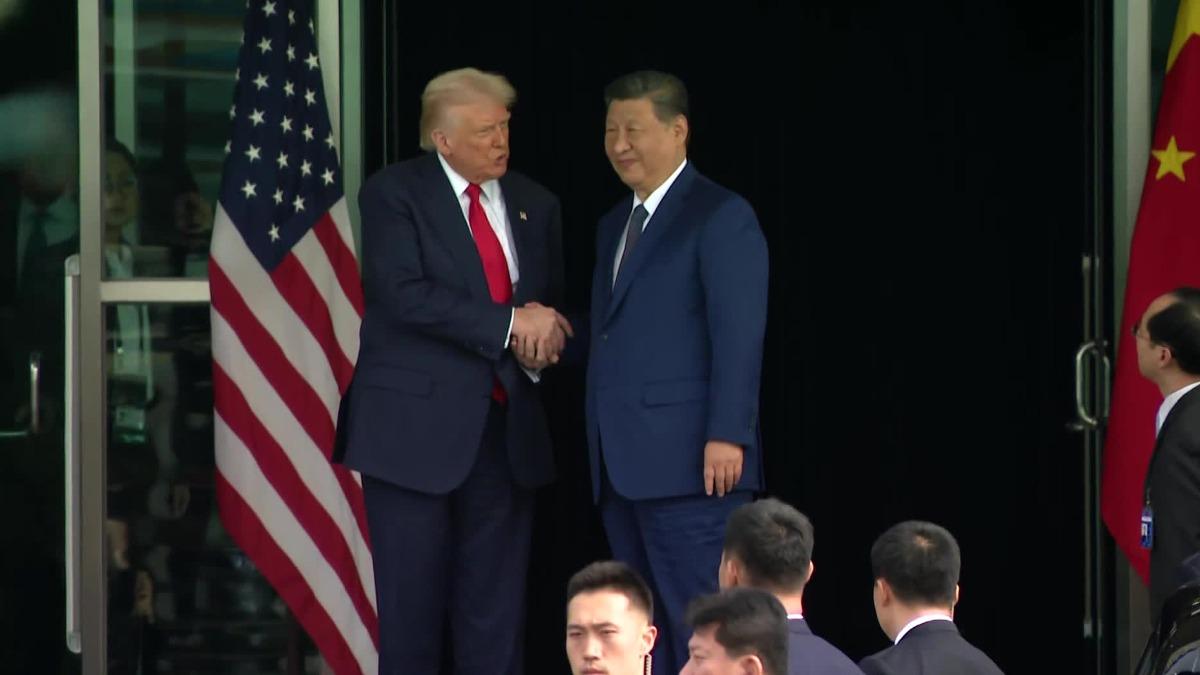 2026年的川習會,儘管目前已經順延,後續發展依然全球矚目。圖為2017年11月,川普於上一任期訪中時畫面。(資料照)