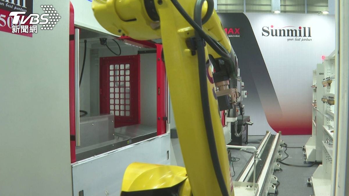 影音/台灣工具機展「人手不足、AI來補」製造業缺工轉念自動化升級