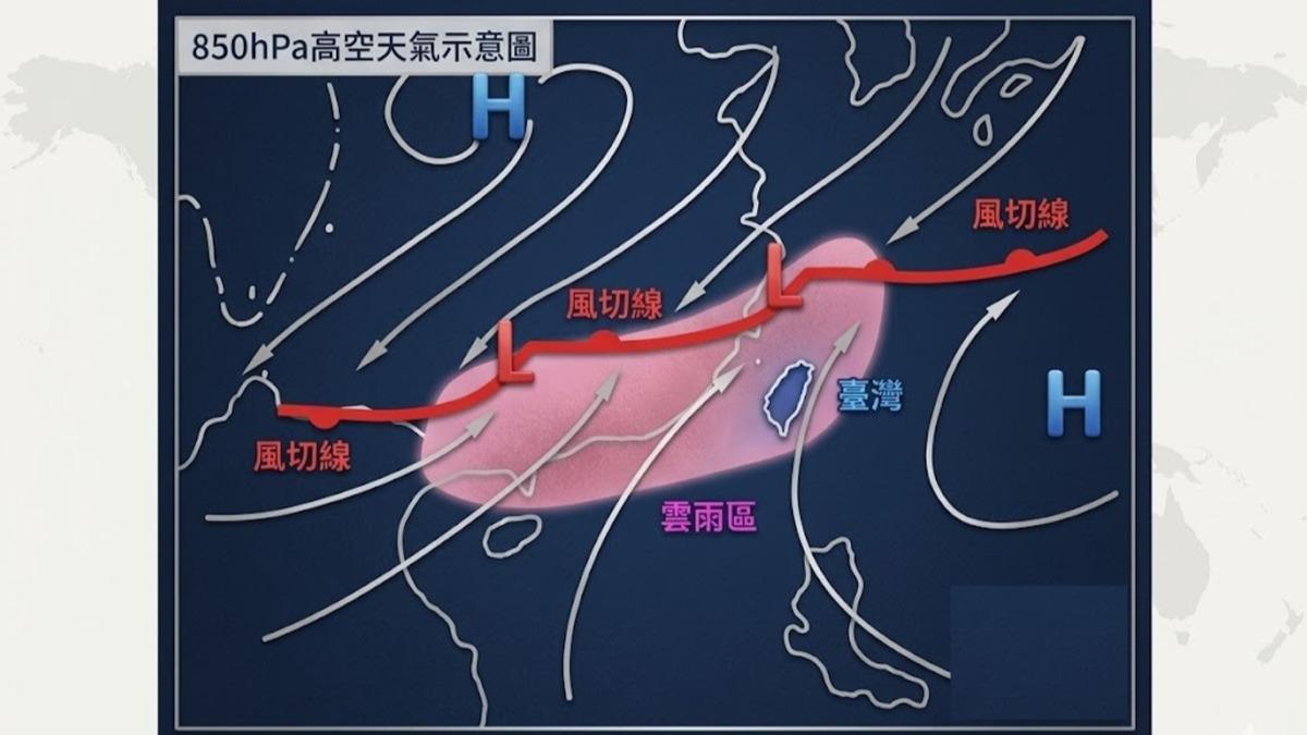 天氣／最強春雨襲台！專家示警「4特徵」狂下雨　今晚起劇烈變天