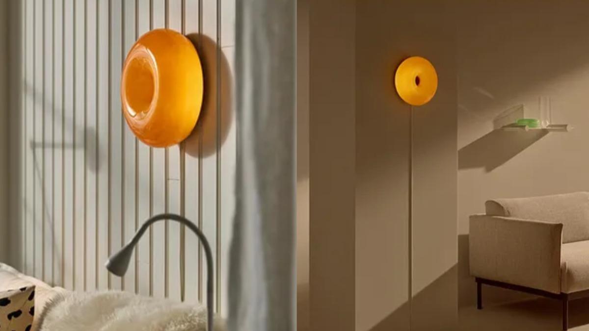 IKEA VARMBLIXT甜甜圈燈。（圖／翻攝自IKEA官網）