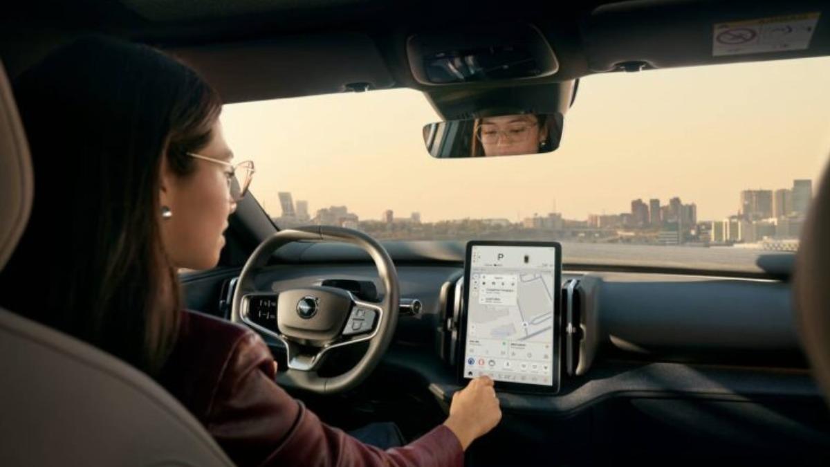 便轉型為商用車，EX30 Cargo仍保留完整乘用車配備與科技。（圖／Volvo提供）