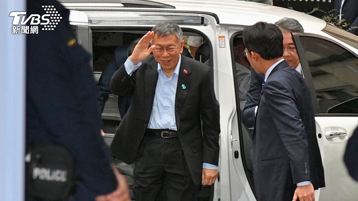 民眾黨創黨主席柯文哲遭判17年。（圖／胡瑞麒攝）
