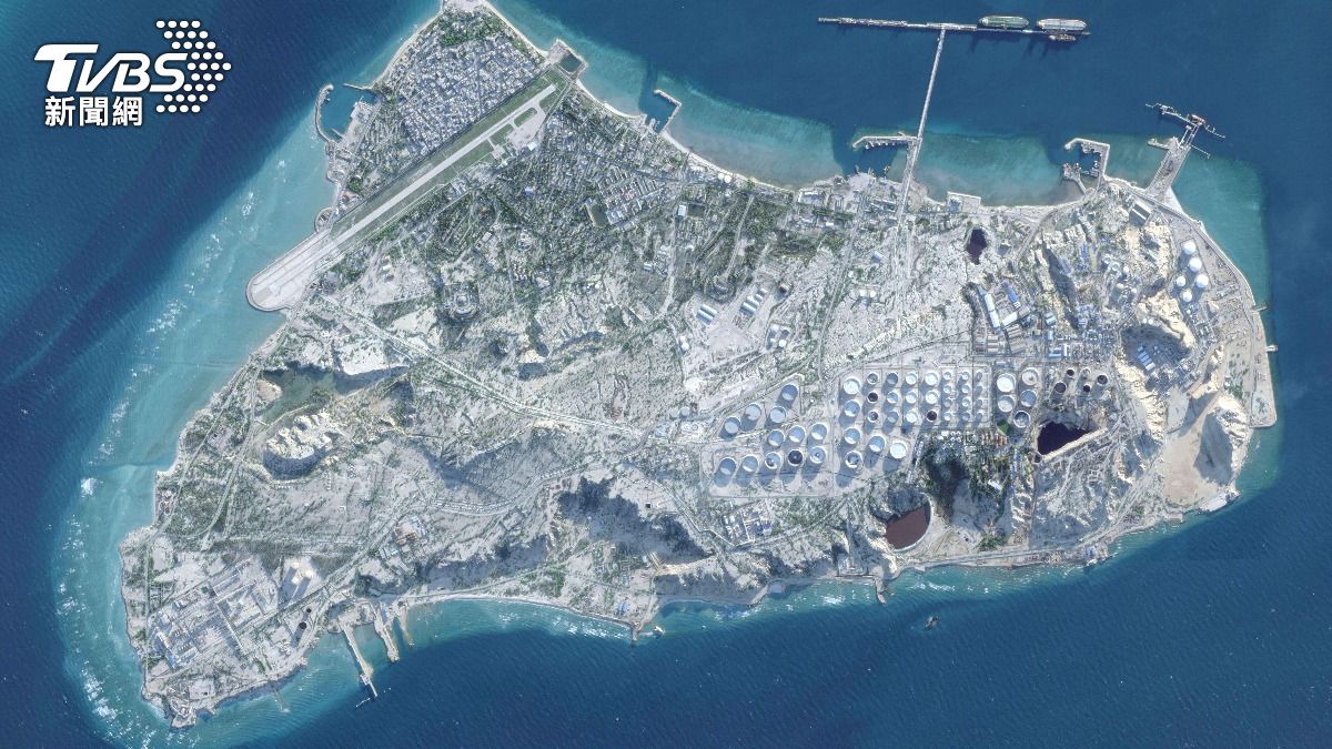 伊朗擔心美軍奪島,已開始在島上佈設地雷防禦。(圖/達志影像美聯社)