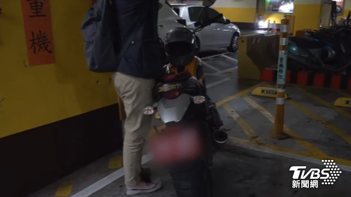 4月6號開始台北市試辦路外停車場重機可停機車格。（圖／TVBS）