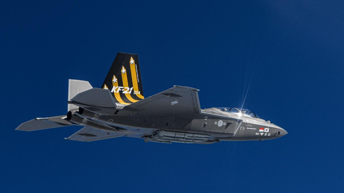 南韓國產KF-21「獵鷹」戰機進入量產階段　（圖／南韓航空宇宙產業）