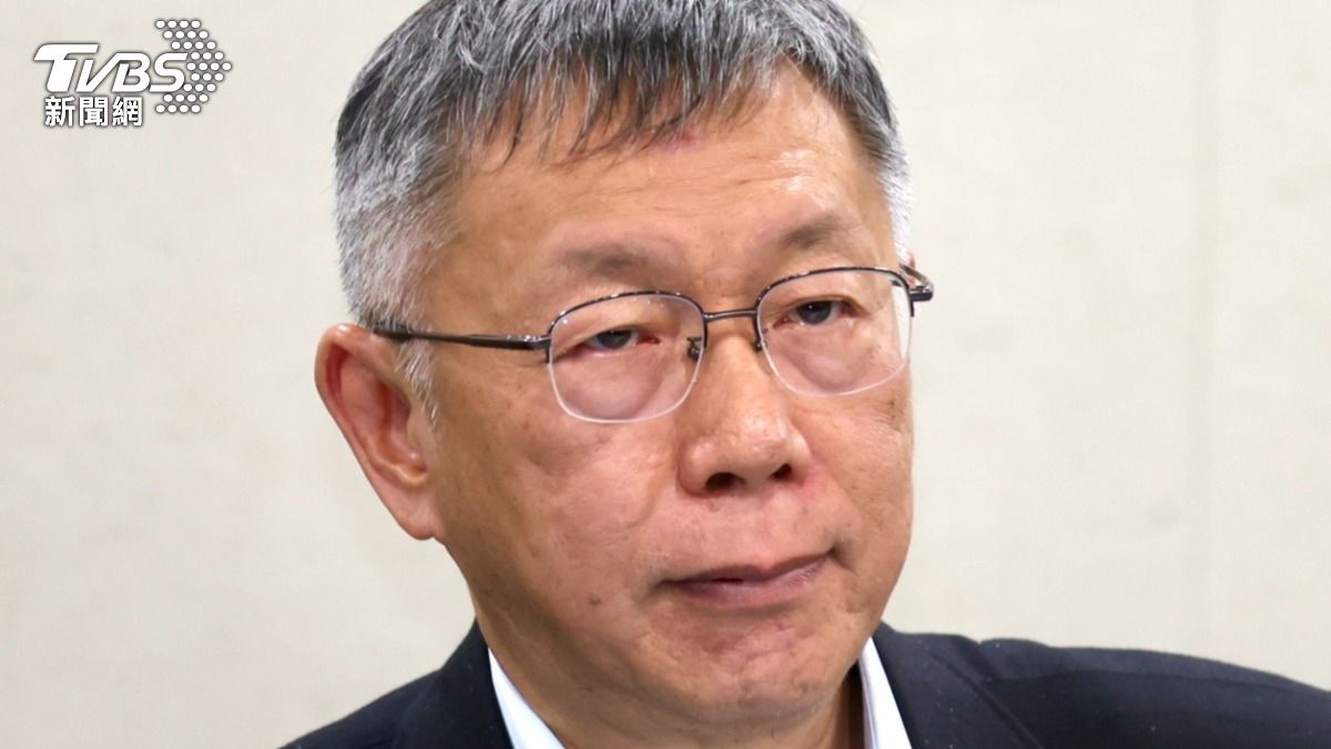 柯文哲涉京華城、政治獻金案一審遭判17年。(圖/華子琛攝)