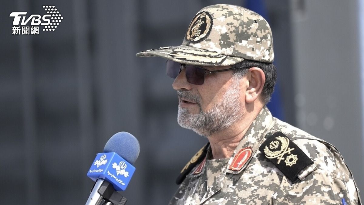 伊朗革命衛隊海軍司令湯西里，主導封鎖荷姆茲海峽，遭以色列空襲狙殺。（圖／達志影像美聯社）