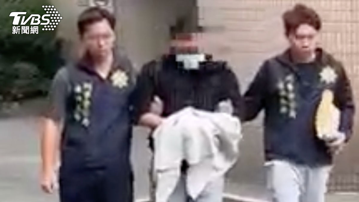 嫌犯遭警方逮捕已被法院收押。（圖／TVBS）
