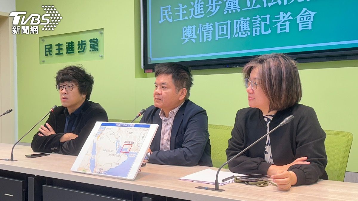 民進黨立法院黨團27日舉行輿情回應記者會。（圖／潘袁詩羽攝）
