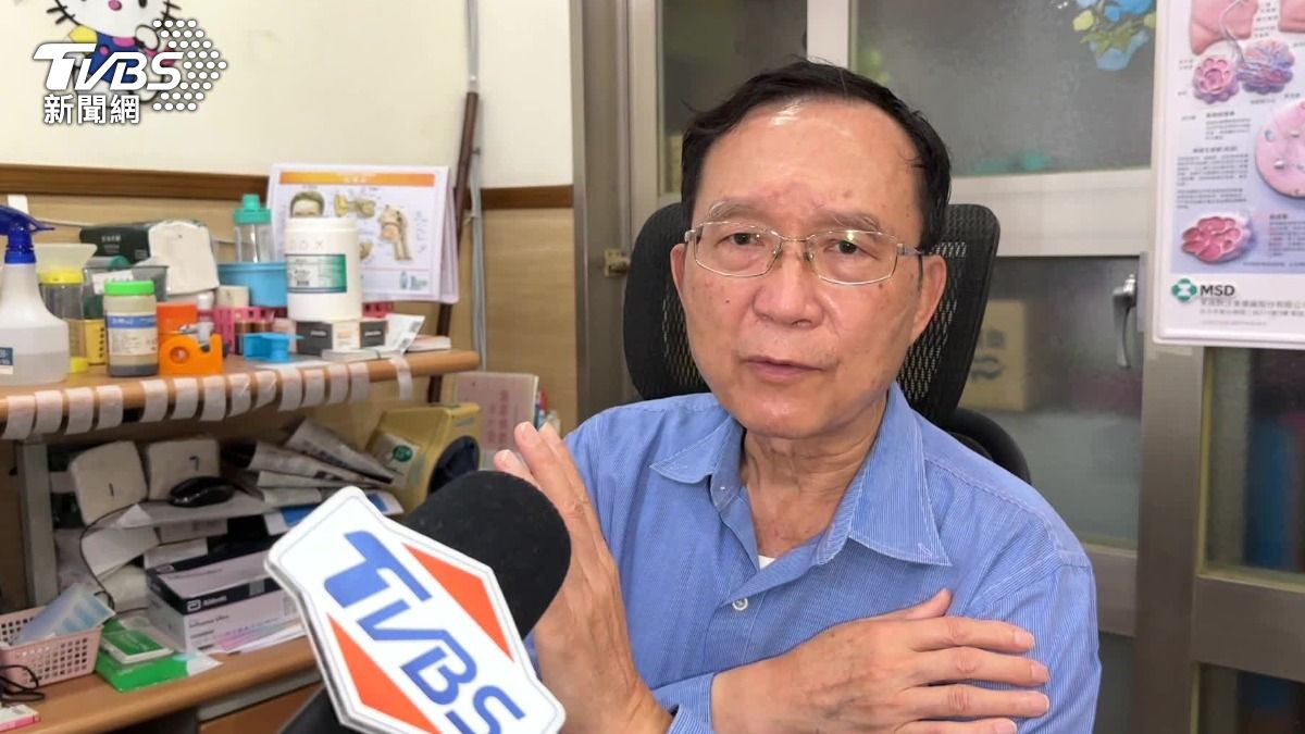醫師示警如果不小心打汙染物打進手臂，輕則蜂窩性組織炎，嚴重則有可能引發敗血症。（圖／TVBS）