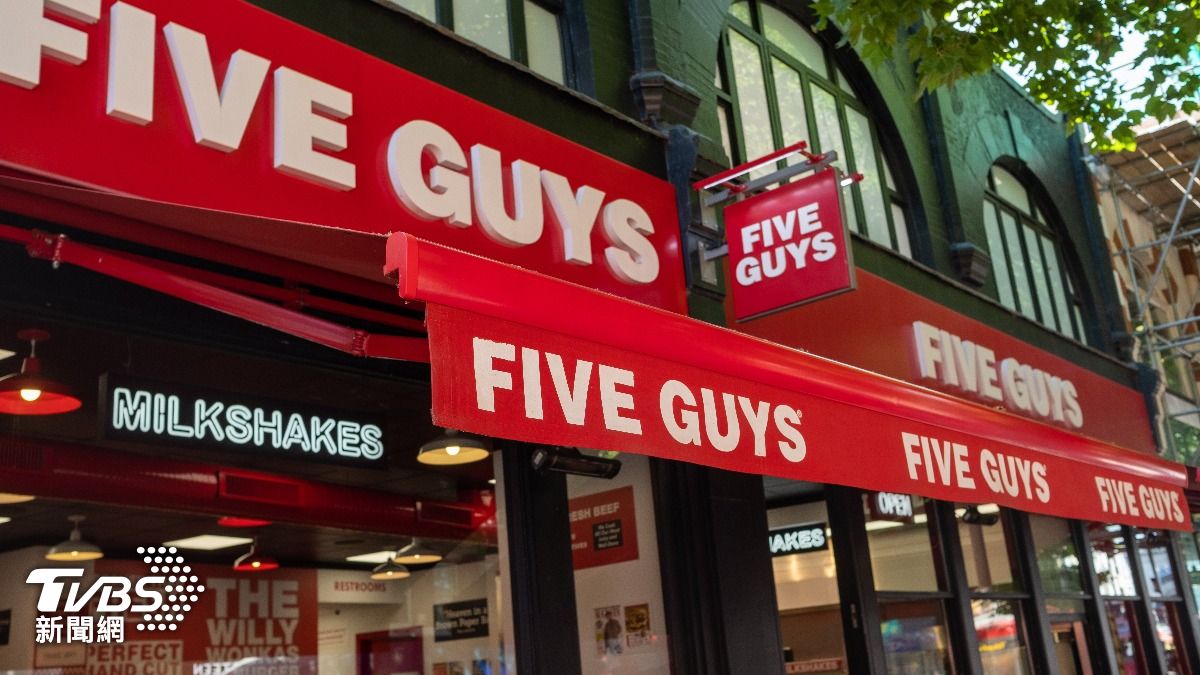 連鎖速食店Five Guys。　（示意圖／達志影像Shutterstock）