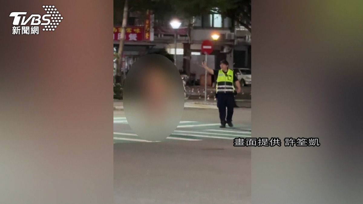 台中男砍母後持刀逃逸!辣椒水沒用 警「盾牌衝撞」終壓制