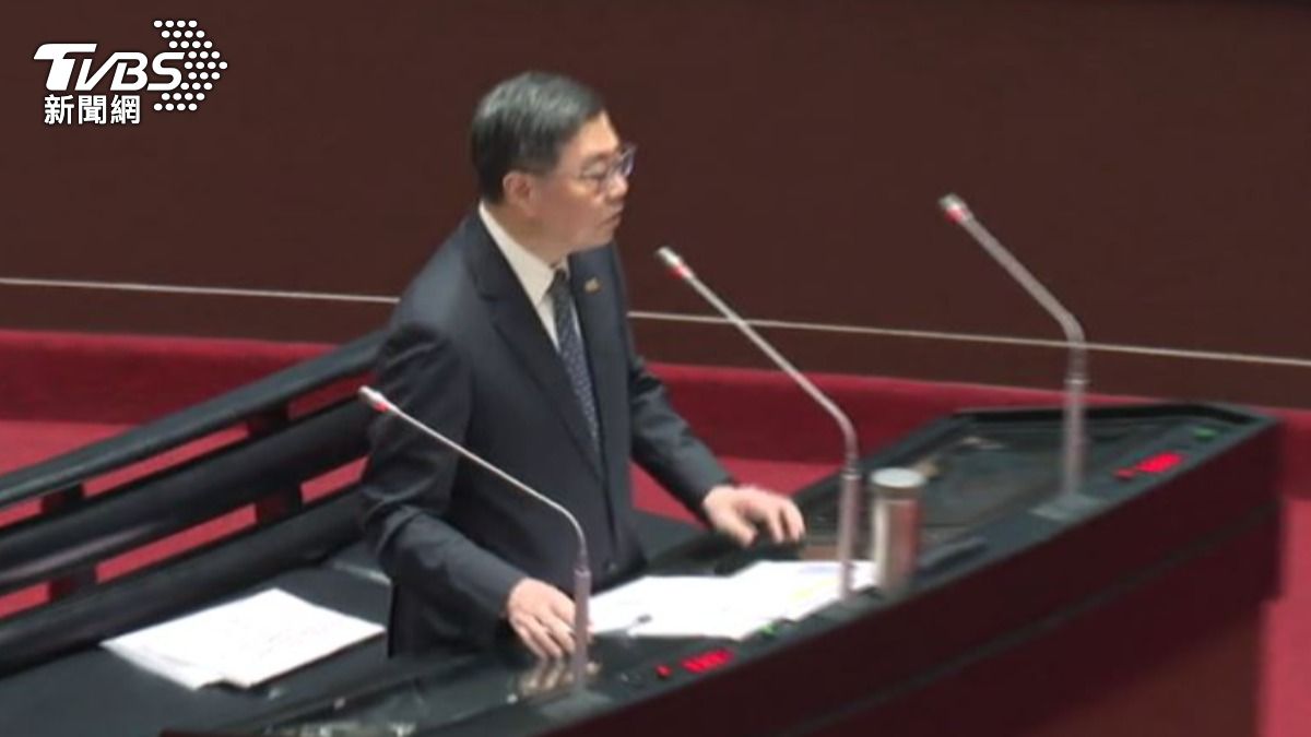 行政院長卓榮泰。(圖/TVBS)