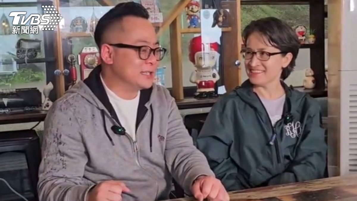 童子瑋邀請副總統蕭美琴合體，兩人互動熱絡拉抬選情。（圖／TVBS）