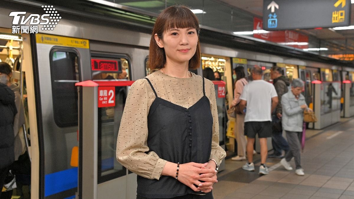 北捷經營企劃處正工程師丁柏雅。(圖/胡瑞麒攝)