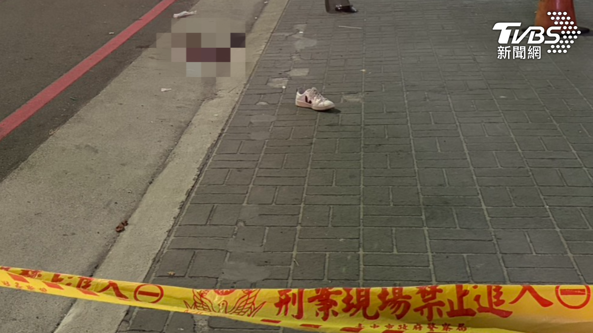 台中市西區今(27)日傍晚17時48分發生一起恐怖砍人案。(圖/林冠丞攝)