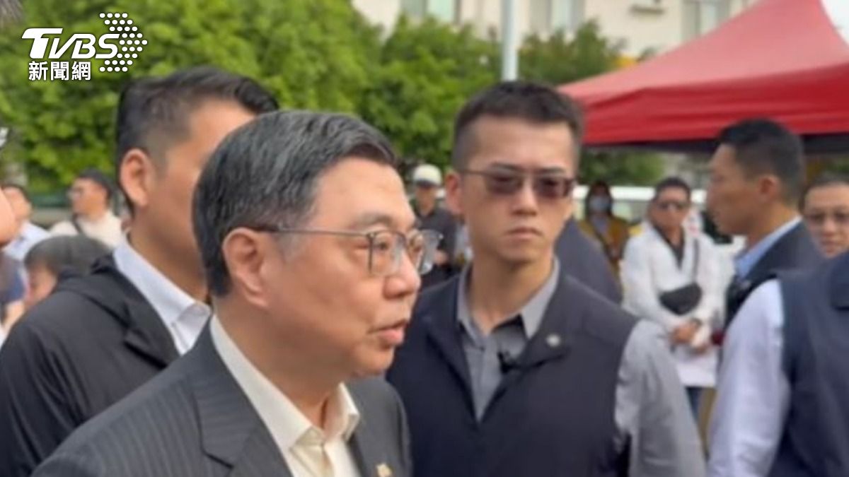 行政院長卓榮泰。（圖／TVBS）