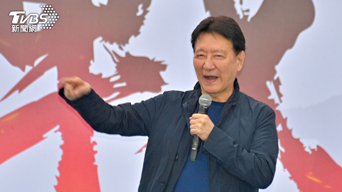 中廣前董事長趙少康表示,如果柯文哲判17年,民進黨好幾個有案在身的縣市長,要判170年。(圖/胡瑞麒攝)