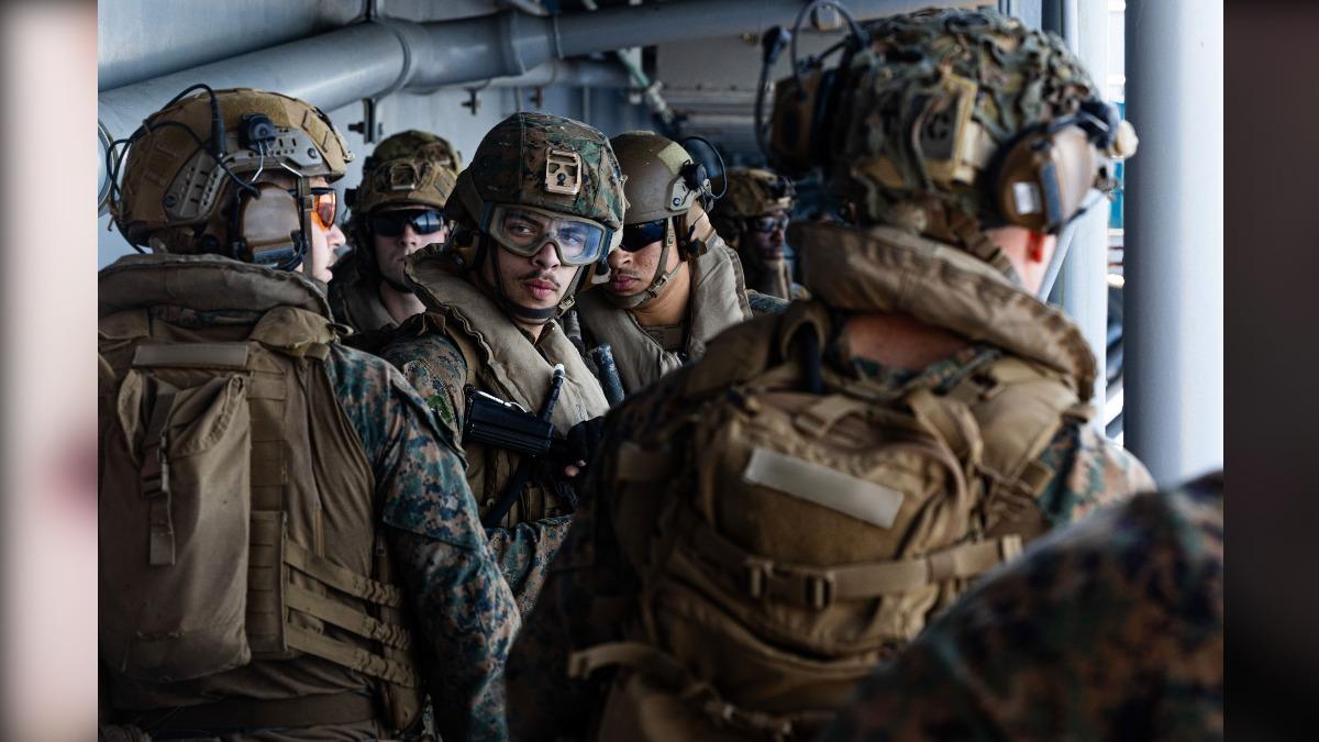 3500名美國海軍陸戰隊官兵已抵達中東戰區 (圖/美國中央司令部X)
